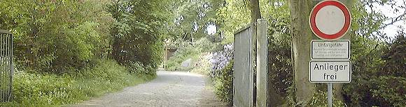 Eingang zum Grillplatz